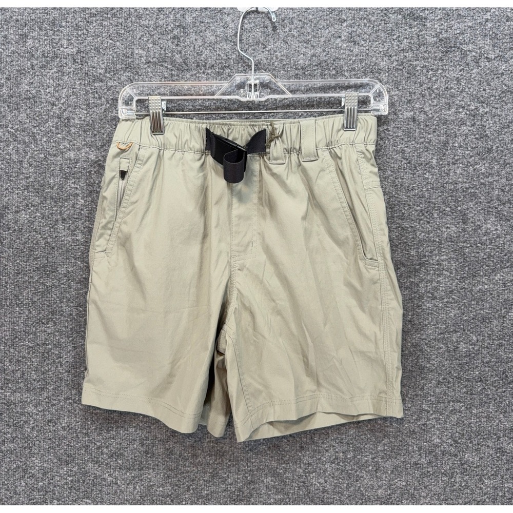 Ascend Performance Utility Shorts Mens Small Green‎ Belted Hiking Outdoor NEW